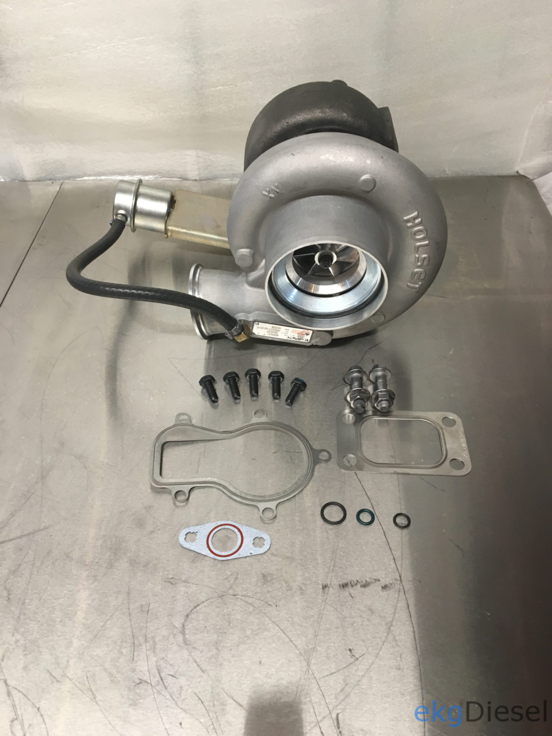 Holset HX35W Turbo Upgrade kit For Dodge Cummins 5.9l Diesel 9402