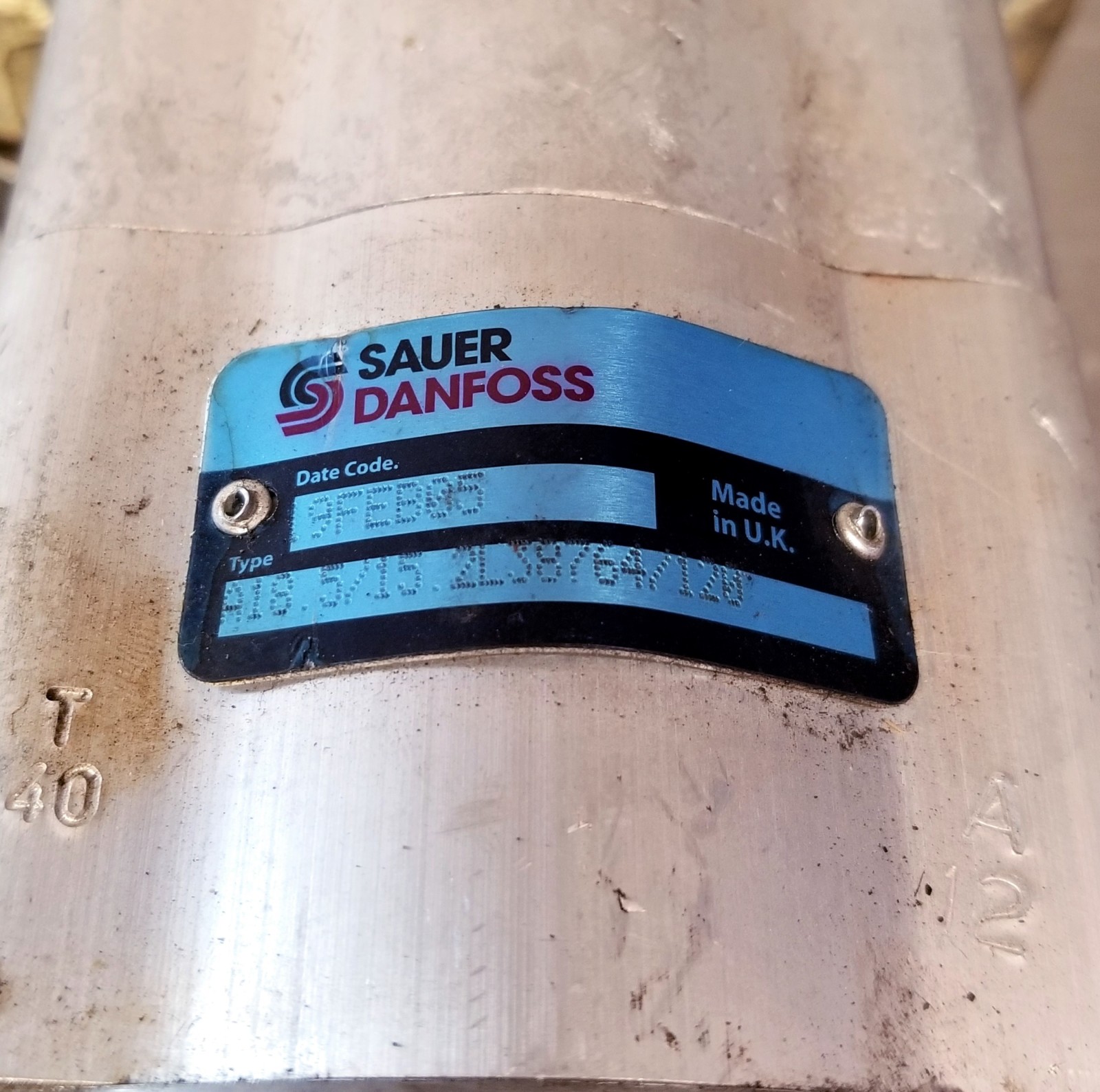 Sauer Danfoss Hydrolic Pump A18 5 15 2l38764 120 F