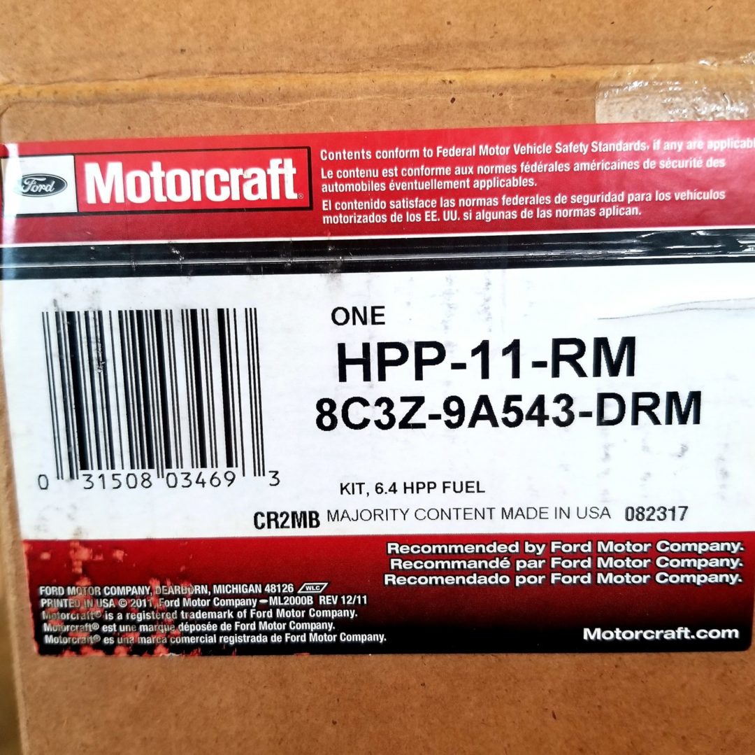 GENUINE Ford Motorcraft Reman – 6.4 Powerstroke High Pressure Fuel Pump ...