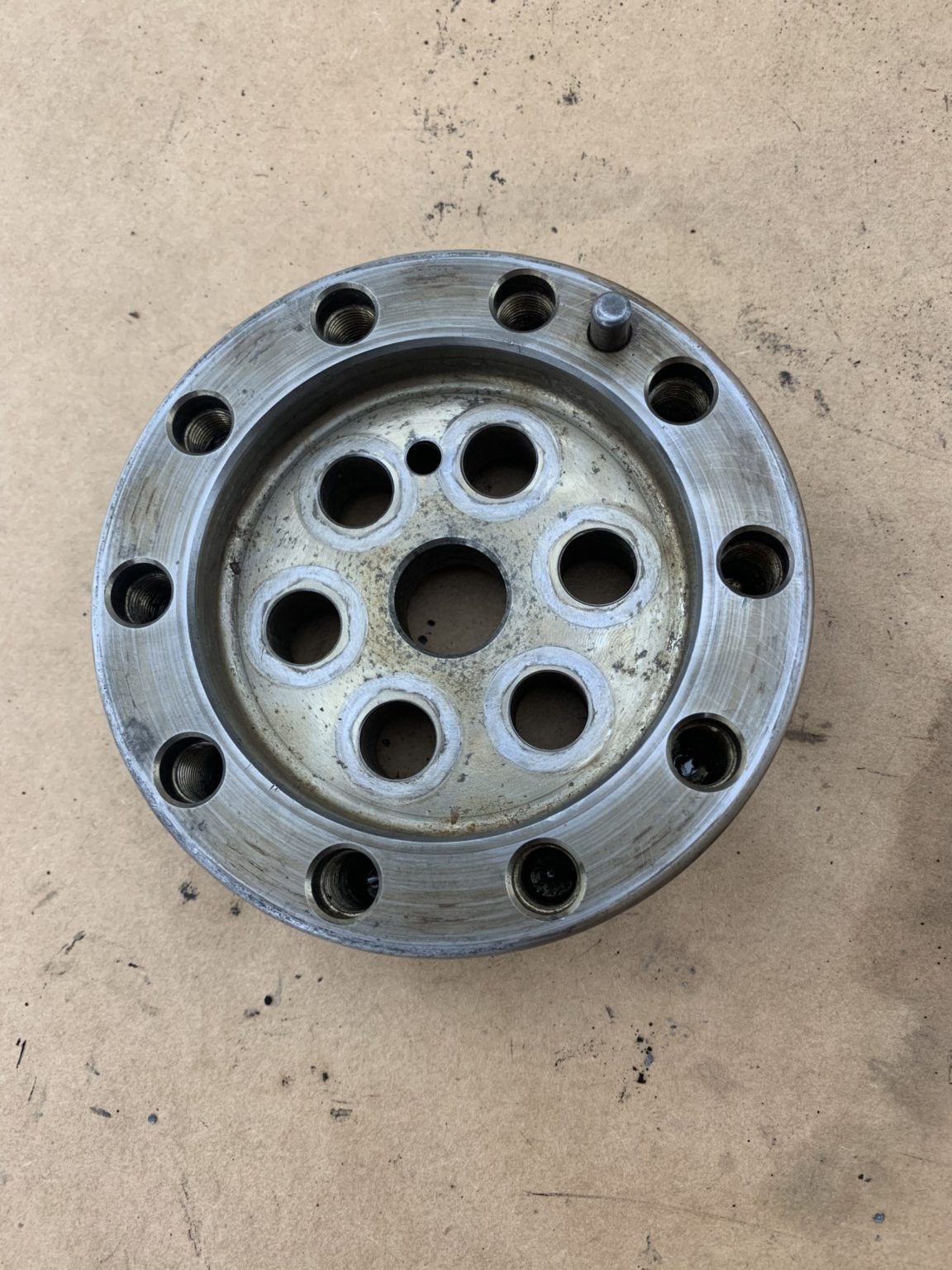 6.0L Powerstroke / Vt356 Crankshaft Flange Used 1837808C1 EKG