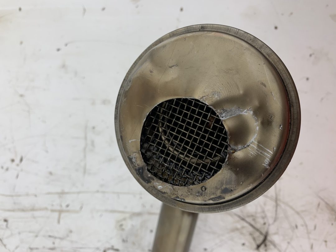 International DT466 Engine Oil Pick Up Tube Used 1814737C2