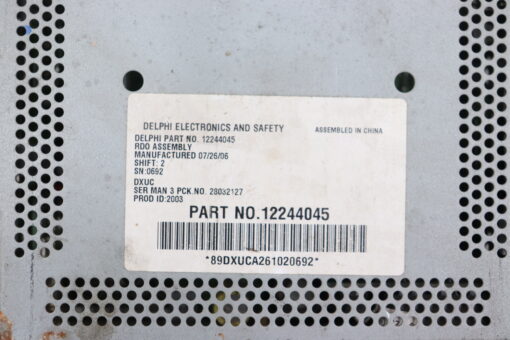 Freightliner Equipment Radio 12244045 - Image 5